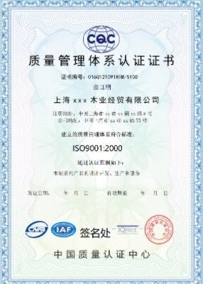 China Luox Machinery Co., Ltd. certification